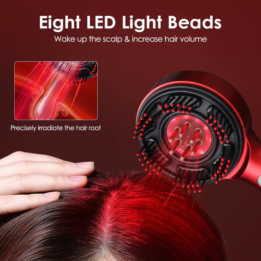 Red Light Hair Comb