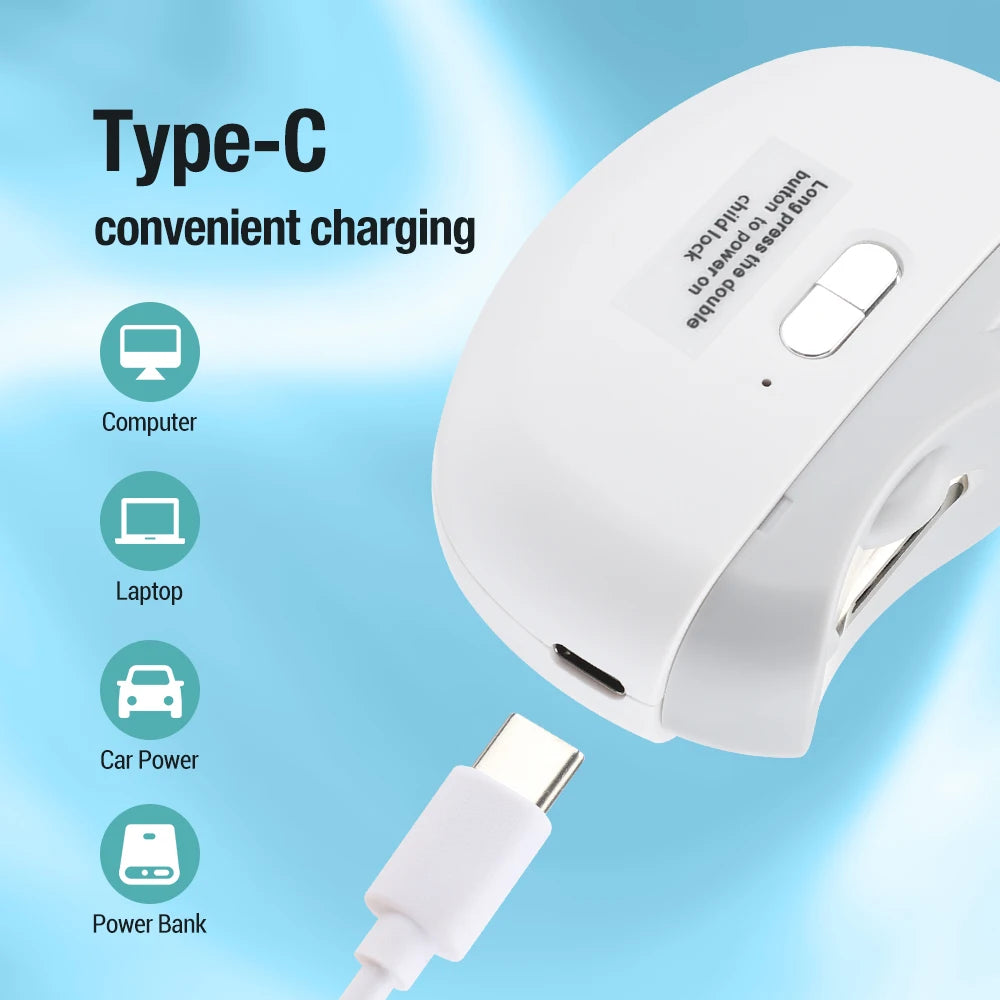 Rechargeable Automatic Nail Trimmer